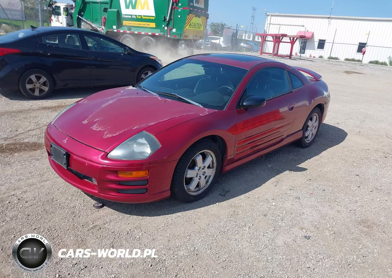 2001 Mitsubishi Eclipse Gt VIN:4A3AC54HX1E138980 - 2