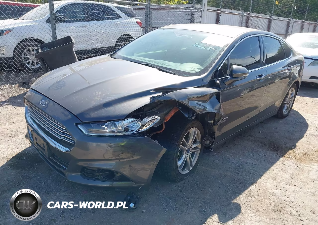 2016 Ford Fusion Energi Titanium VIN:3FA6P0SU5GR115117 - 2