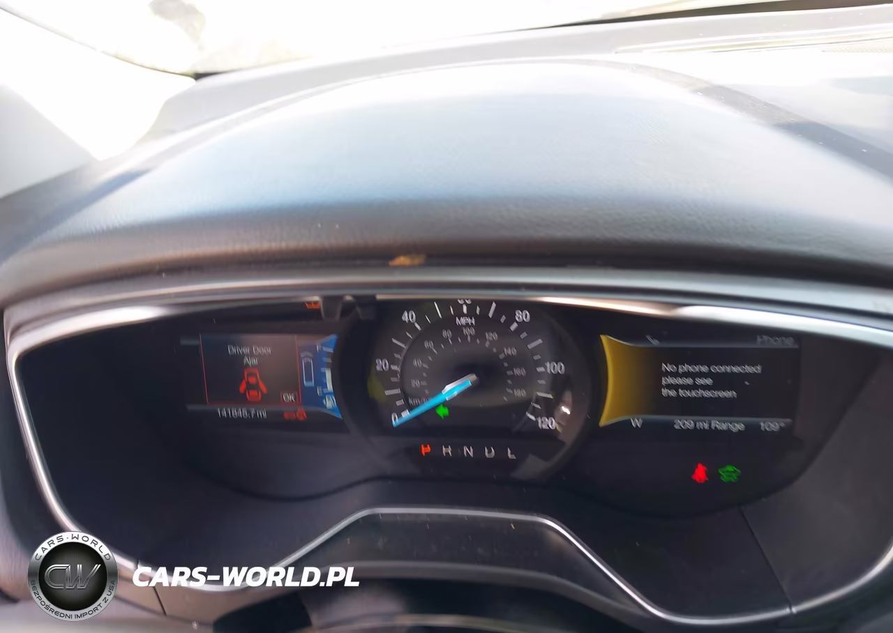 2016 Ford Fusion Energi Titanium VIN:3FA6P0SU5GR115117 - 7
