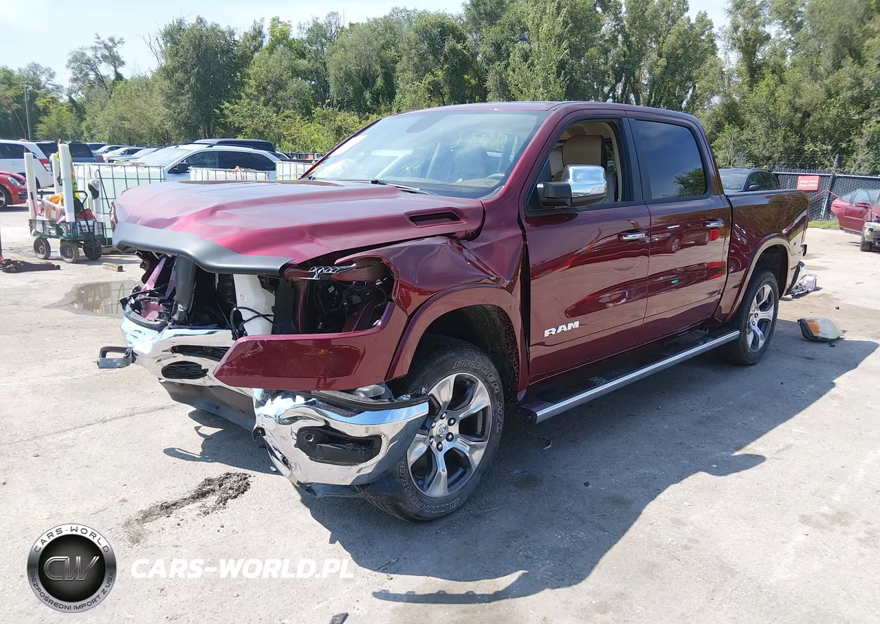 2019 Ram 1500 Laramie 4X4 5'7 Box VIN:1C6SRFJTXKN634651 - 2