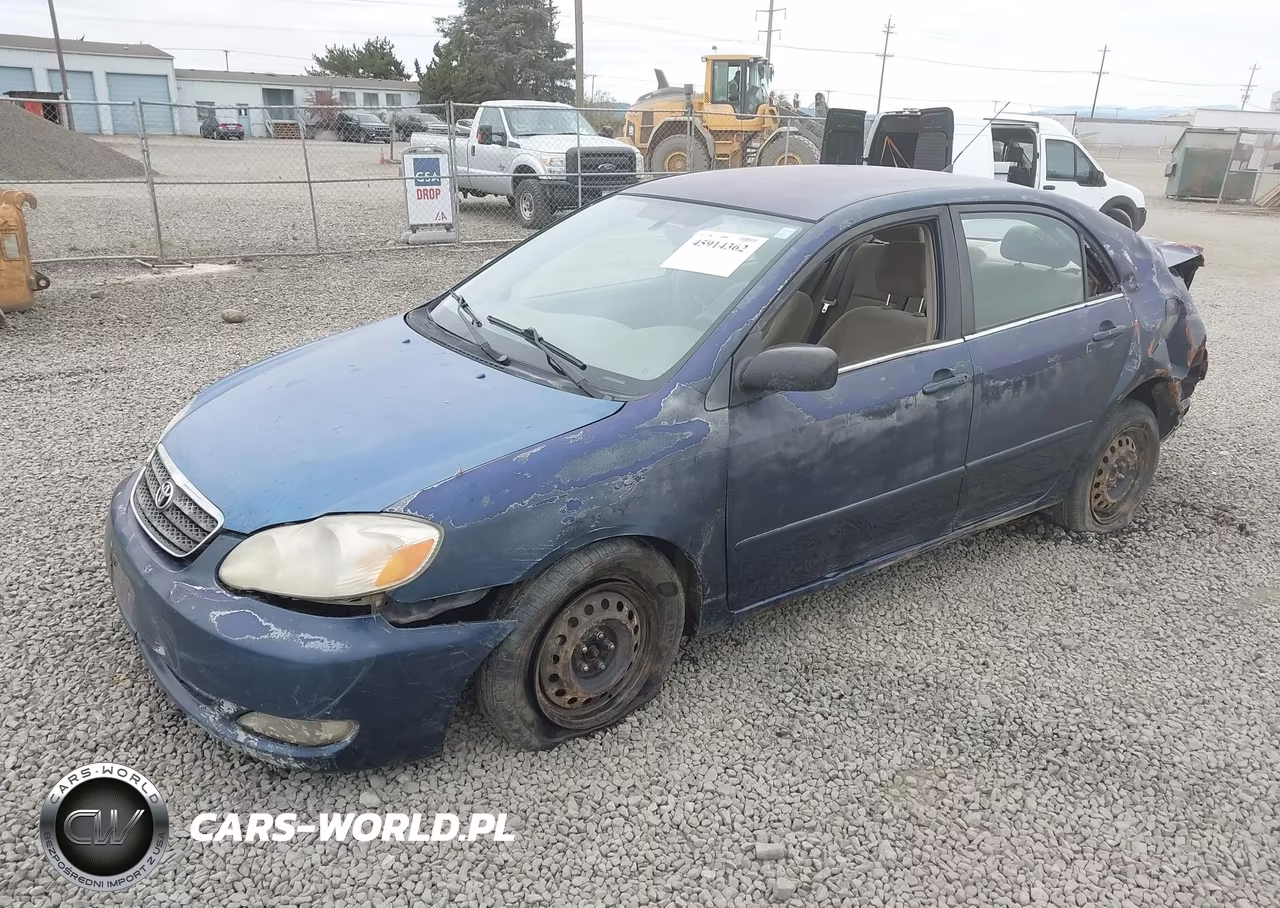 2005 Toyota Corolla Le VIN:1NXBR32E55Z510705 - 2