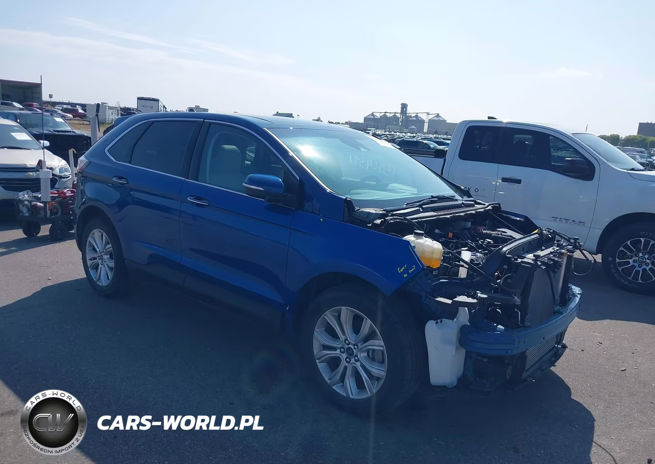 2020 Ford Edge Titanium VIN:2FMPK4K99LBB09390 - 1