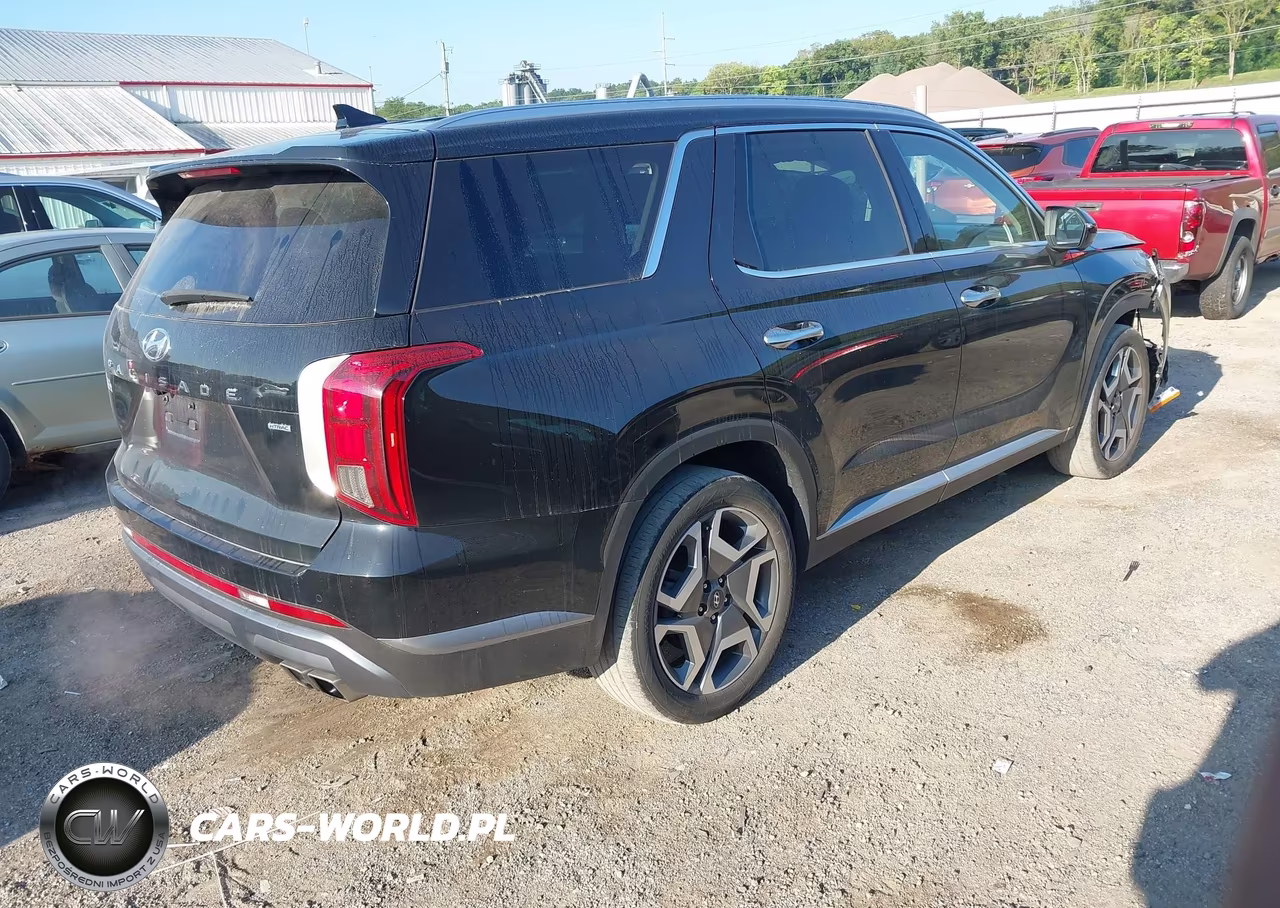 2024 Hyundai Palisade Sel VIN:KM8R4DGE3RU764401 - 4