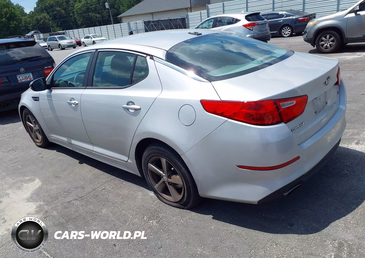 2015 Kia Optima Lx VIN:5XXGM4A76FG397680 - 3
