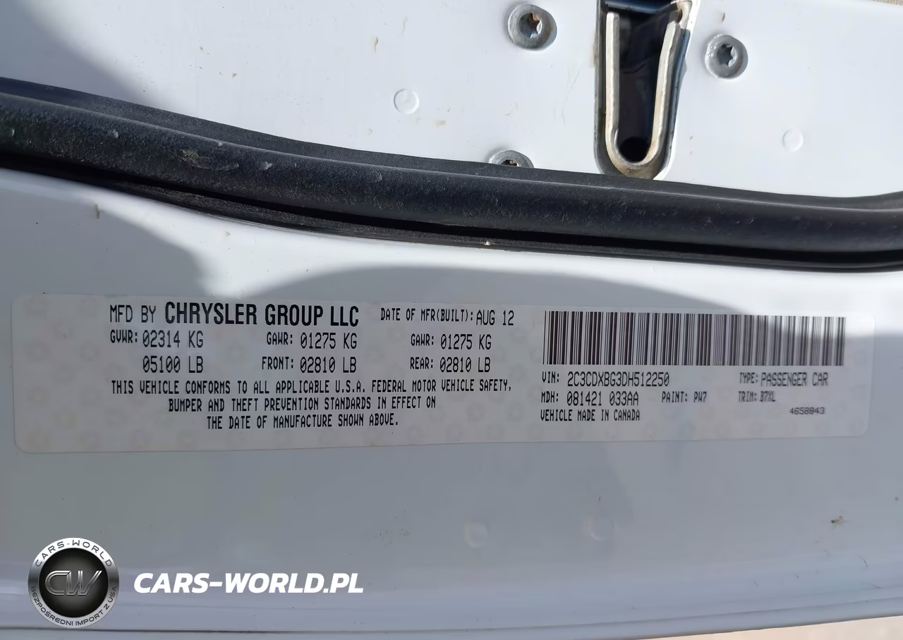 2013 Dodge Charger Se VIN:2C3CDXBG3DH512250 - 9