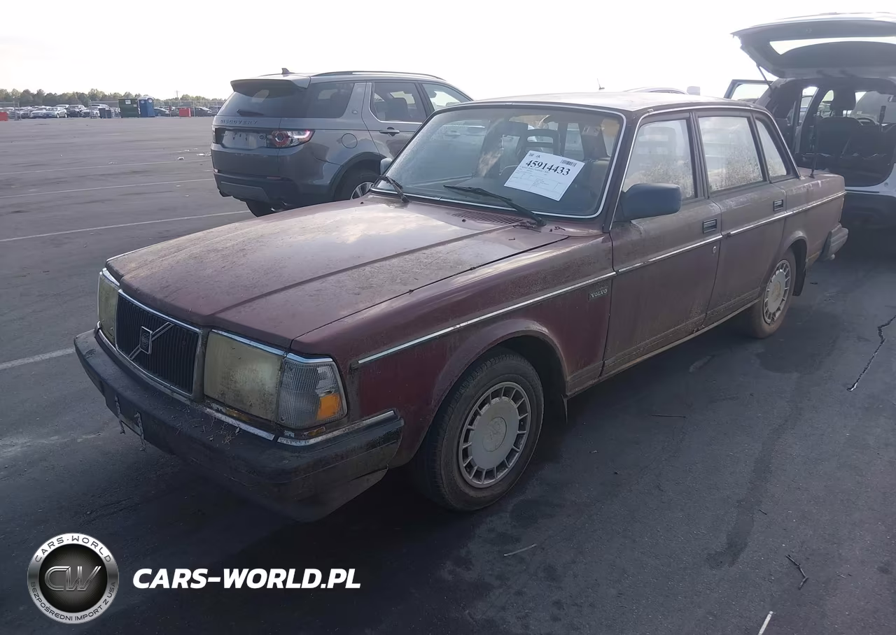 1989 Volvo 244 Dl-Gl VIN:YV1AX8846K1384573 - 2