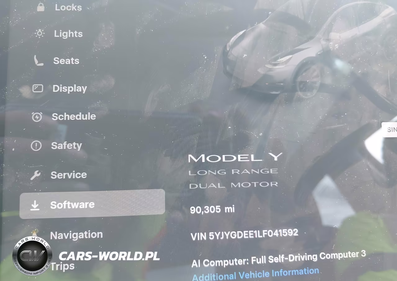 2020 Tesla Model Y Long Range Dual Motor All-Wheel Drive VIN:5YJYGDEE1LF041592 - 7