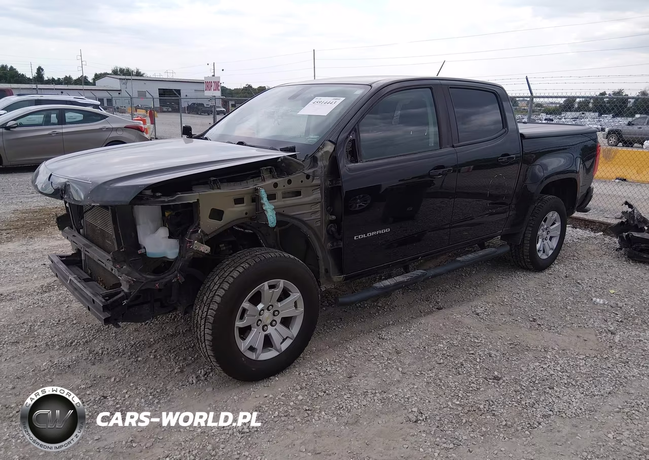 2021 Chevrolet Colorado 2Wd Short Box Lt VIN:1GCGSCEN4M1209272 - 2