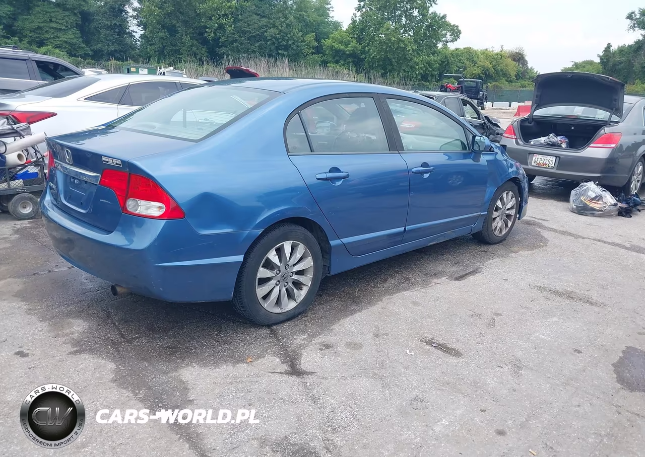 2011 Honda Civic Ex-L VIN:19XFA1F93BE005111 - 4