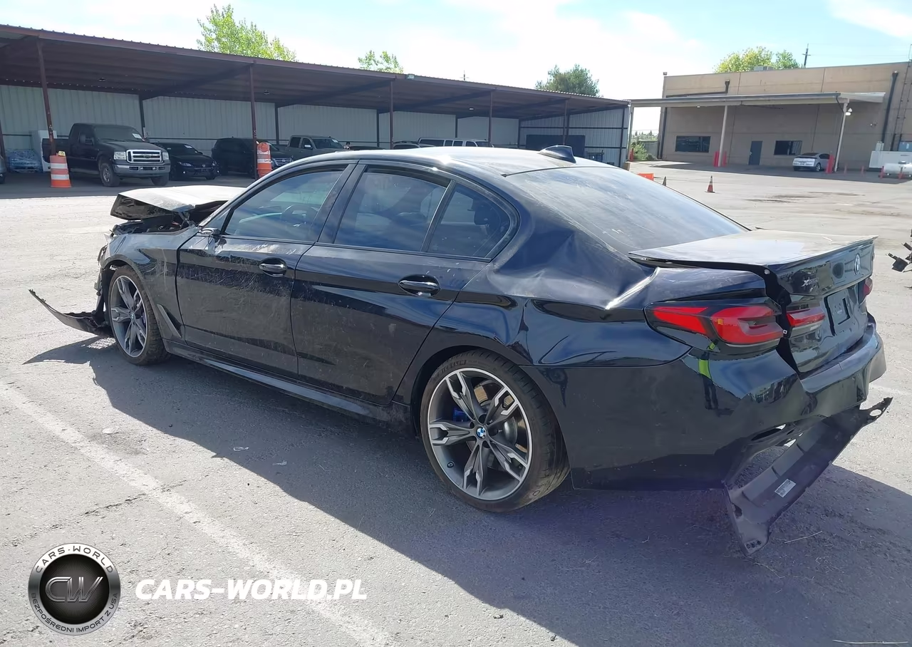 2021 BMW M550I xDrive VIN:WBA13BK06MCF93615 - 3
