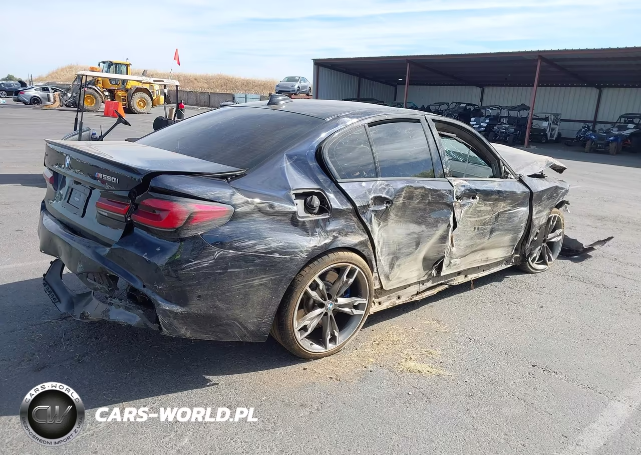 2021 BMW M550I xDrive VIN:WBA13BK06MCF93615 - 4