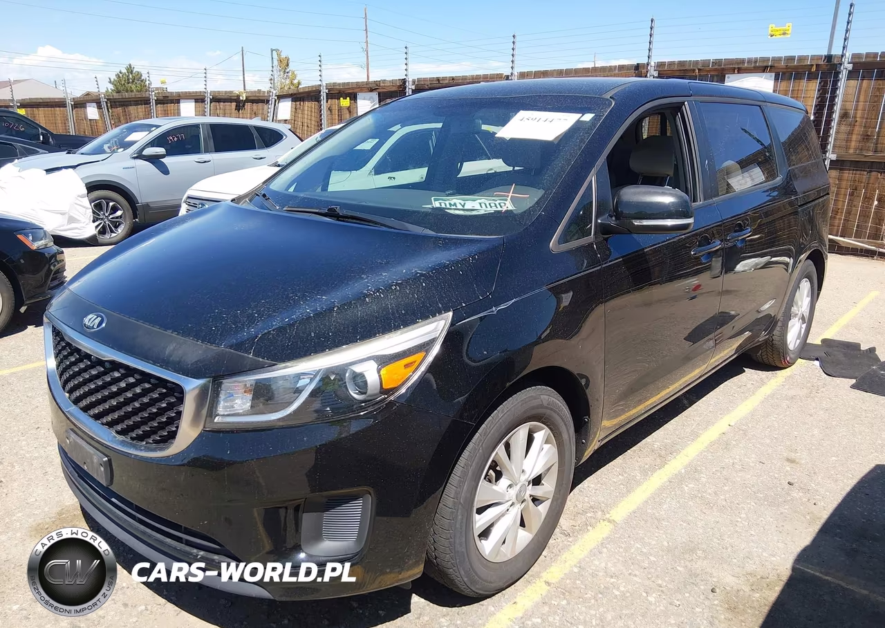 2017 Kia Sedona L VIN:KNDMA5C10H6258995 - 2