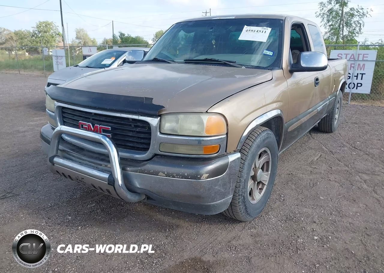 2001 GMC Sierra 1500 Sle VIN:2GTEC19T411211630 - 2