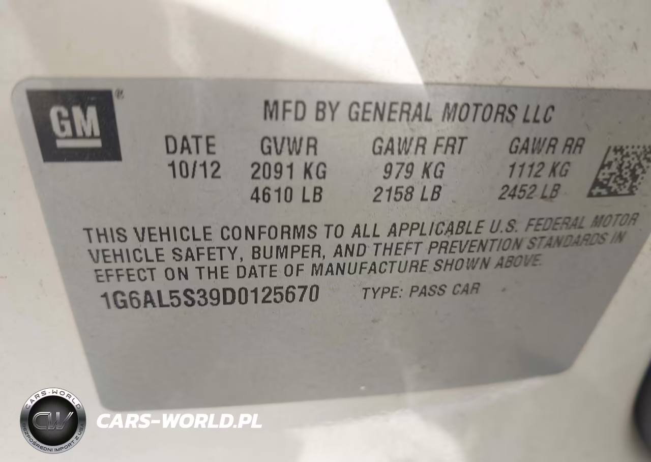 2013 Cadillac Ats Premium VIN:1G6AL5S39D0125670 - 9