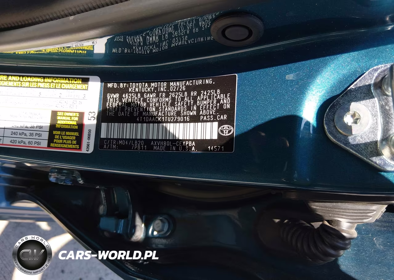 2026 Toyota Camry Xse VIN:4T1DAACK1TU279016 - 9