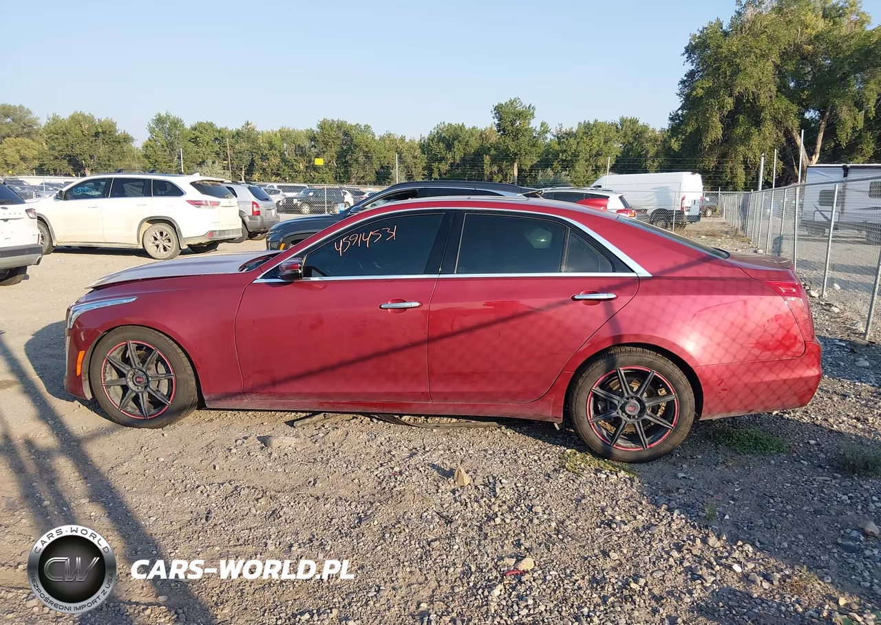 2015 Cadillac Cts Luxury VIN:1G6AX5S32F0124447 - 14