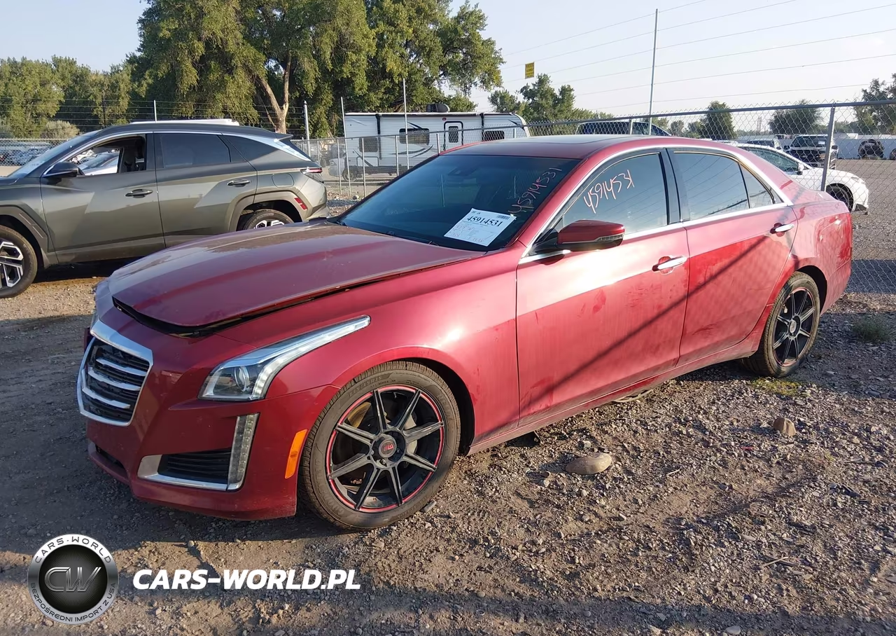 2015 Cadillac Cts Luxury VIN:1G6AX5S32F0124447 - 2