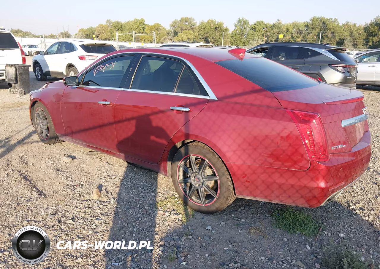 2015 Cadillac Cts Luxury VIN:1G6AX5S32F0124447 - 3