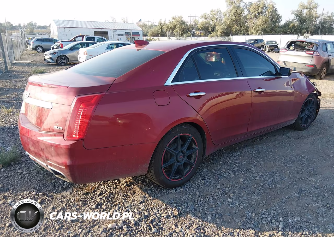 2015 Cadillac Cts Luxury VIN:1G6AX5S32F0124447 - 4