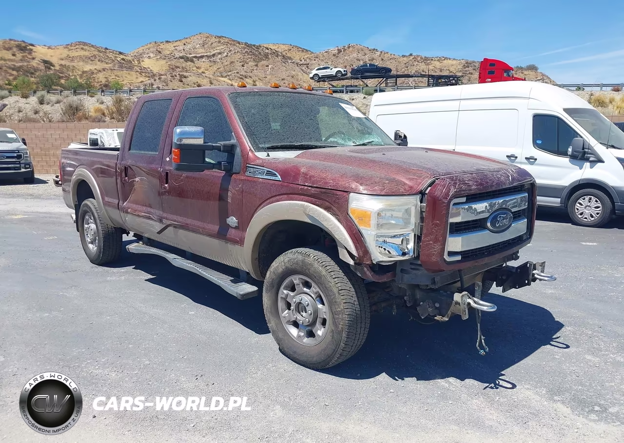 2012 Ford F-350 Lariat VIN:1FT8W3BT4CEC26284 - 1