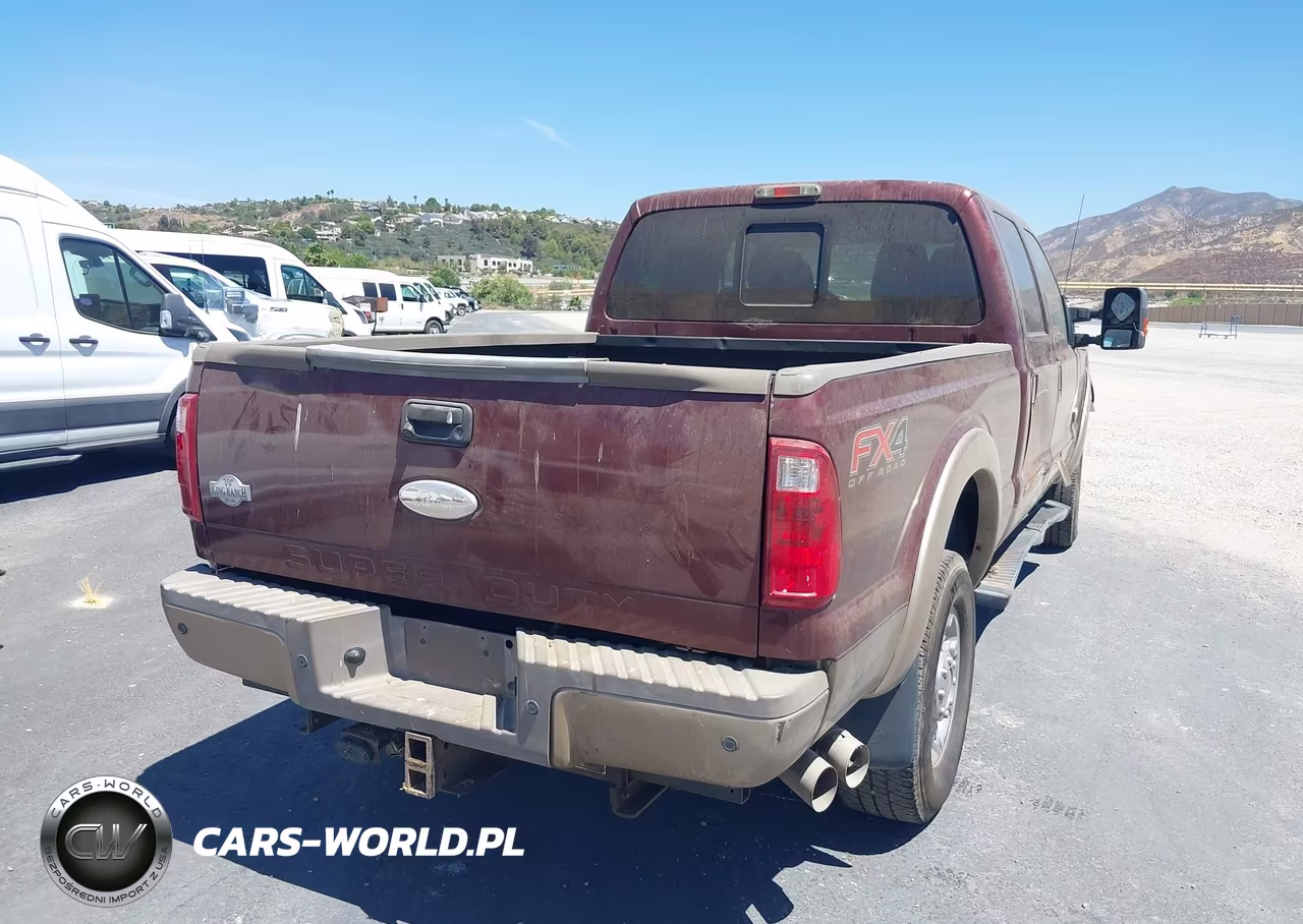 2012 Ford F-350 Lariat VIN:1FT8W3BT4CEC26284 - 4