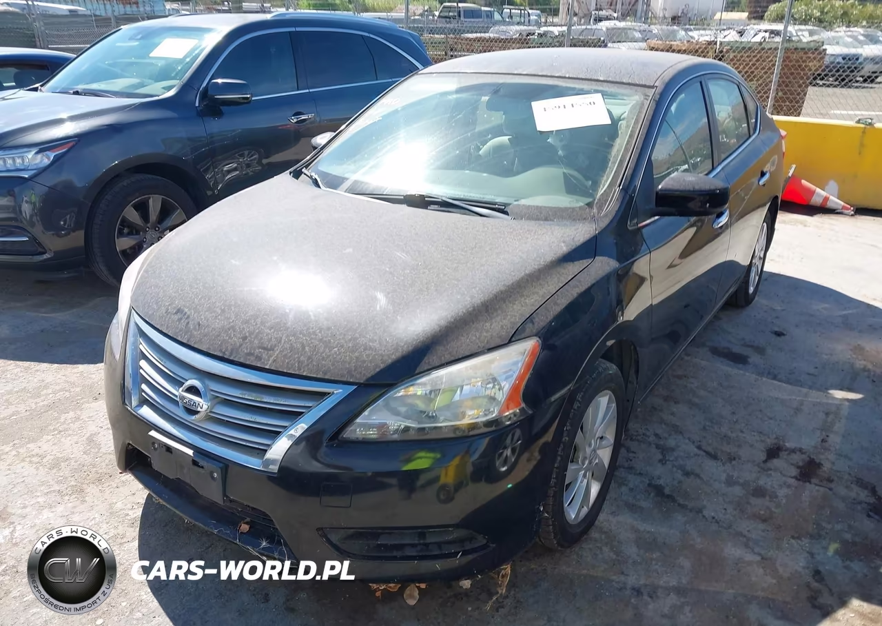 2013 Nissan Sentra Sv VIN:3N1AB7APXDL741142 - 2