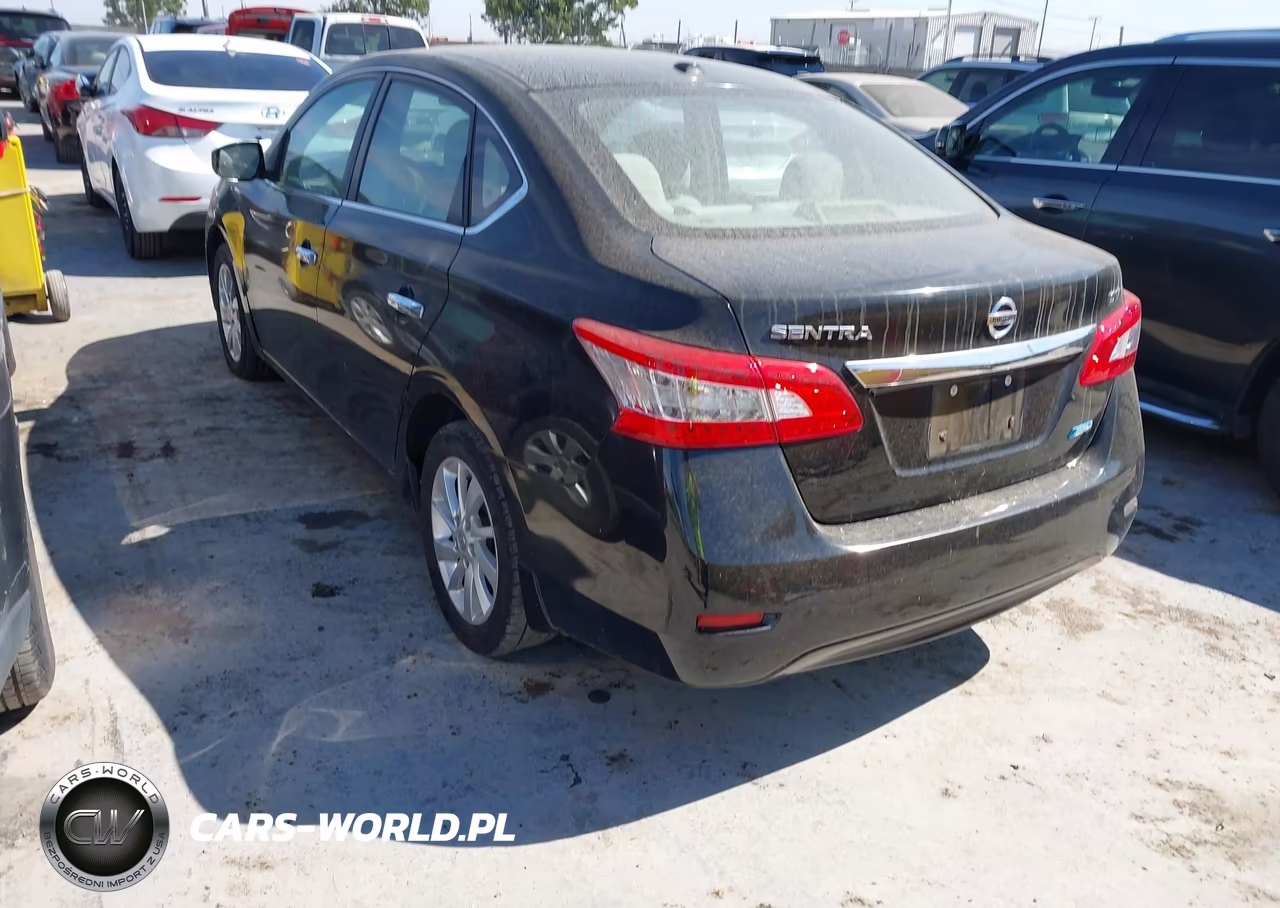 2013 Nissan Sentra Sv VIN:3N1AB7APXDL741142 - 3