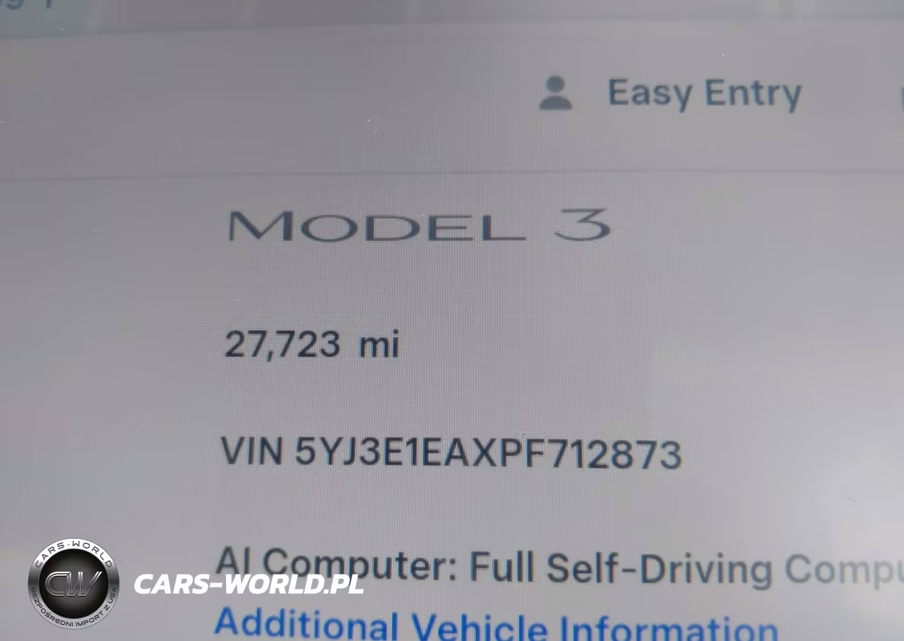 2023 Tesla Model 3 Rear-Wheel Drive VIN:5YJ3E1EAXPF712873 - 15