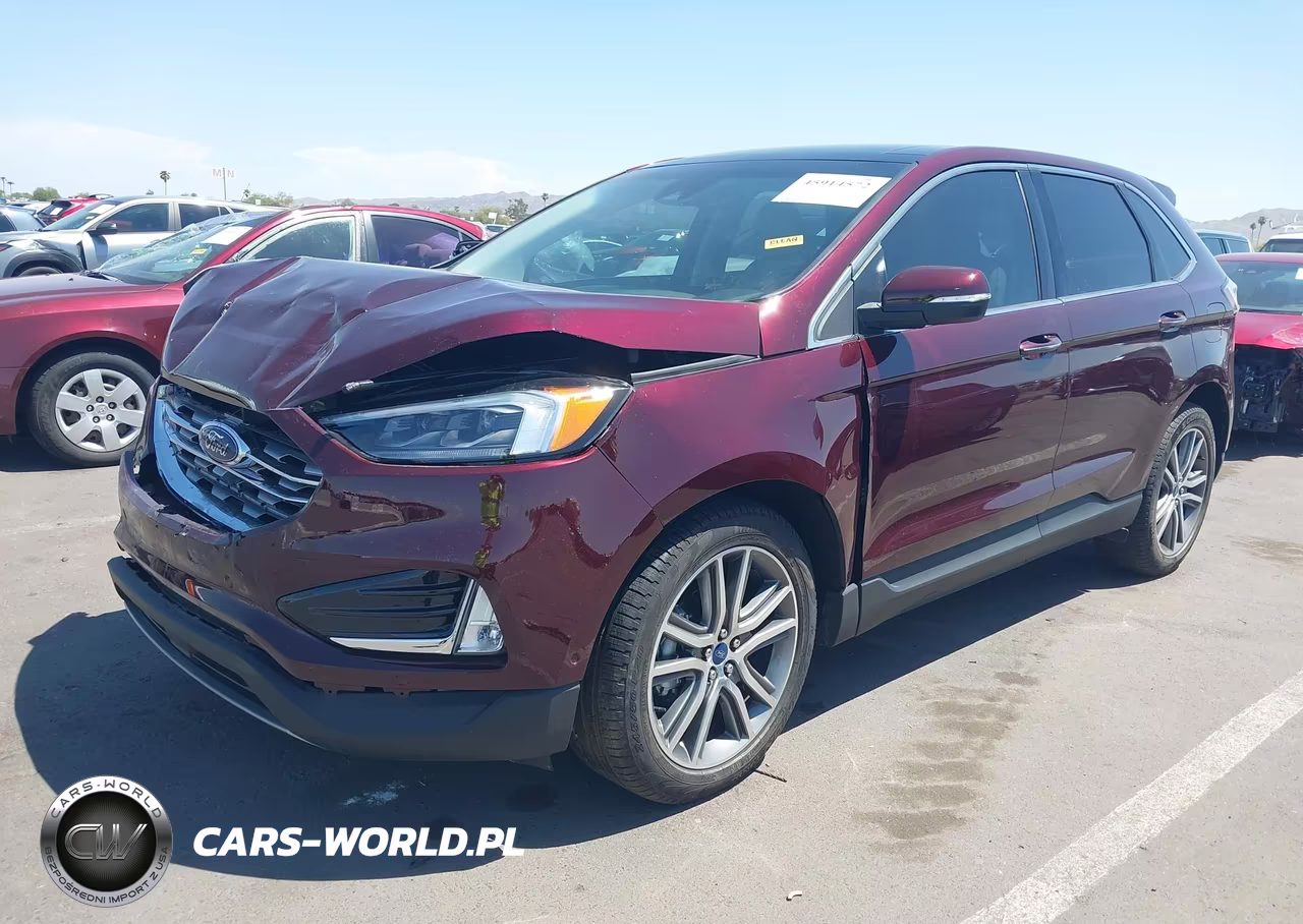 2020 Ford Edge Titanium VIN:2FMPK3K93LBB43562 - 2