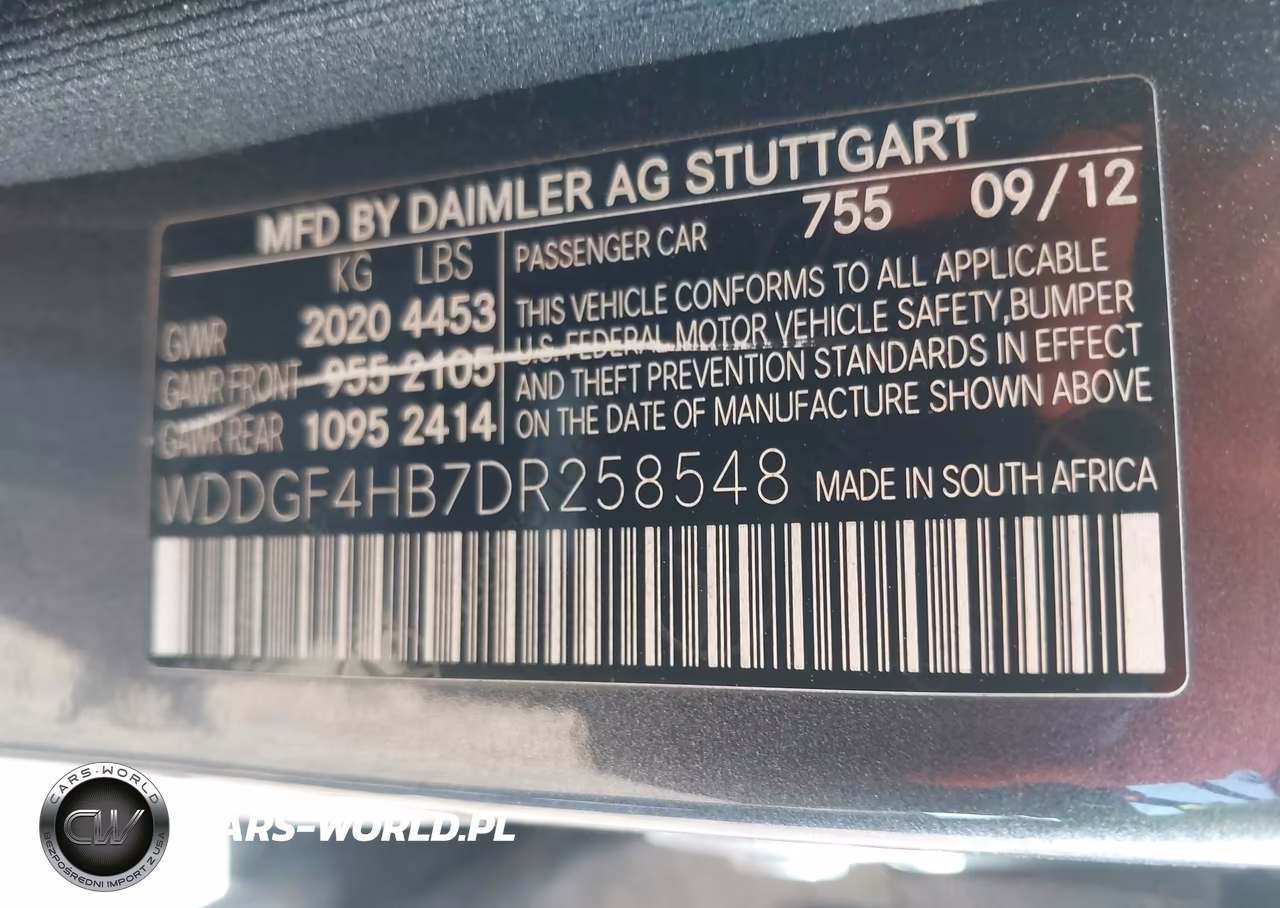2013 Mercedes-Benz C 250 Sport VIN:WDDGF4HB7DR258548 - 9