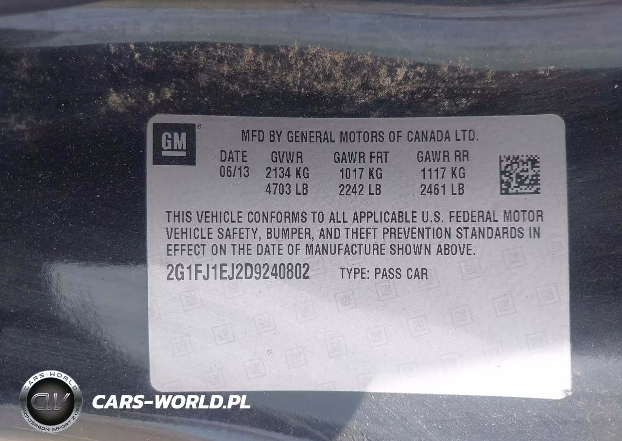 2013 Chevrolet Camaro 1Ss VIN:2G1FJ1EJ2D9240802 - 9
