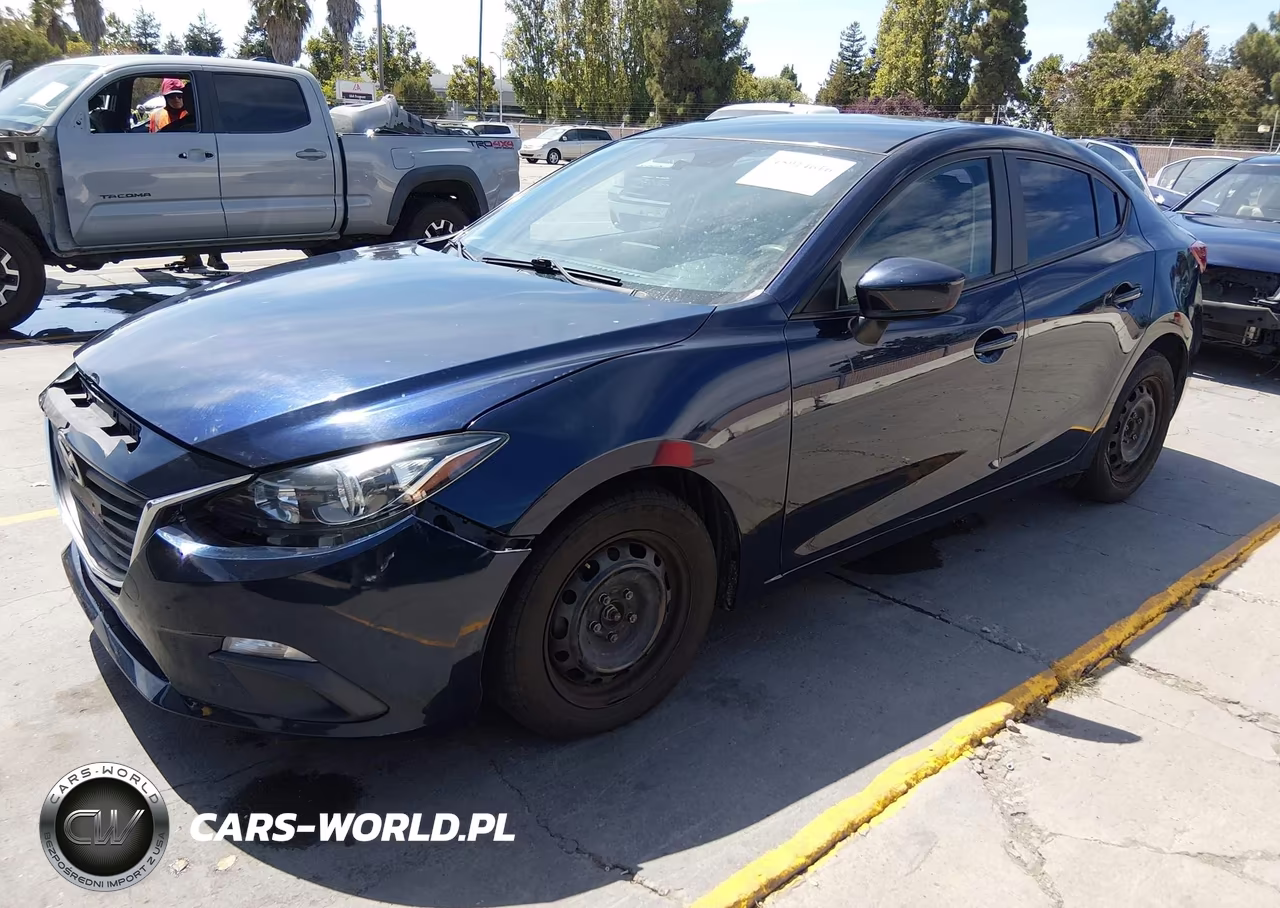 2015 Mazda Mazda3 I Sport VIN:JM1BM1U71F1257116 - 2
