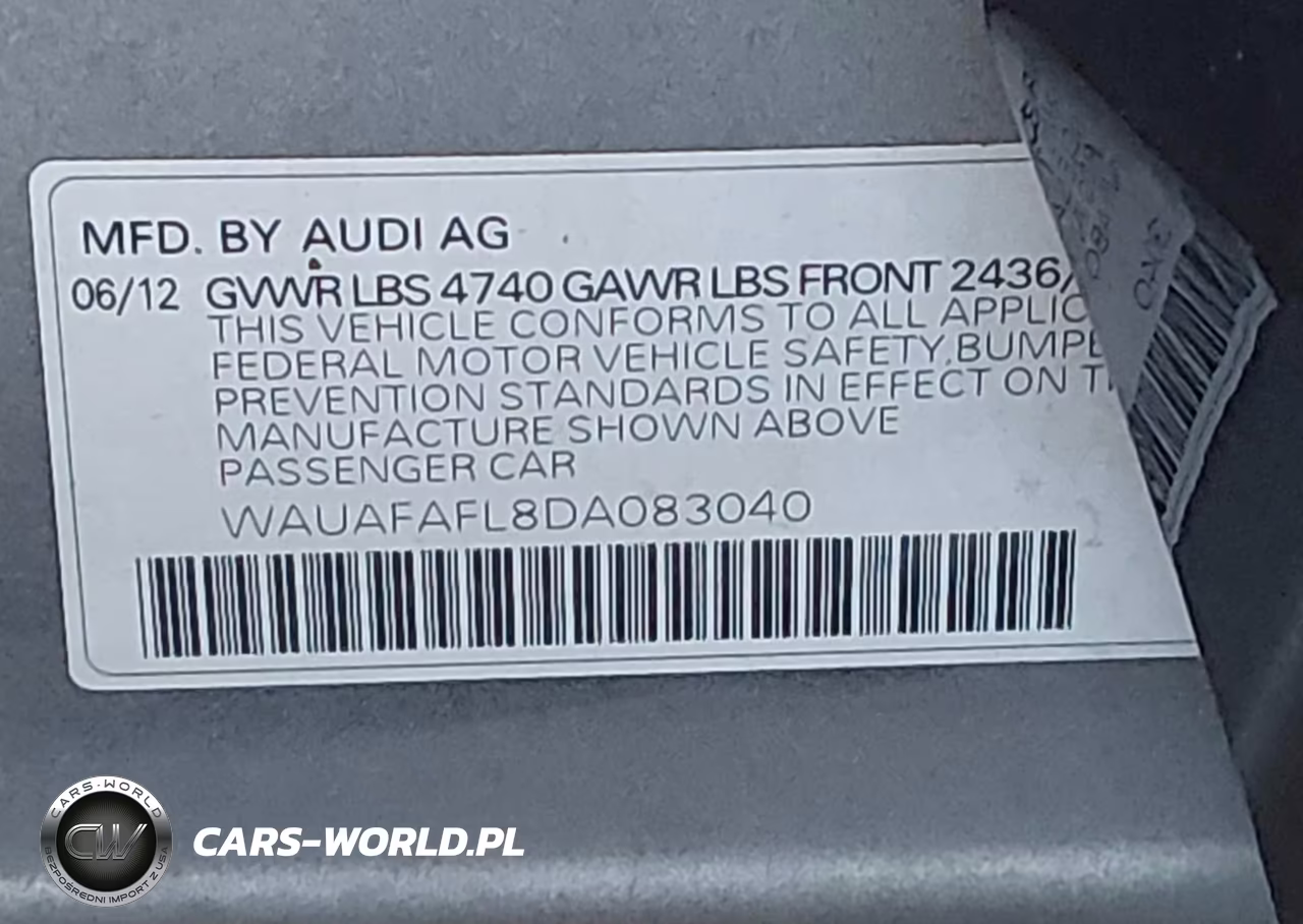 2013 Audi A4 2.0T Premium VIN:WAUAFAFL8DA083040 - 9