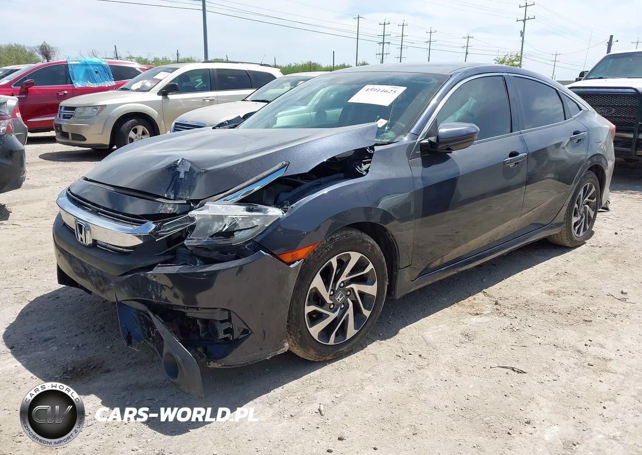 2017 Honda Civic Ex VIN:19XFC2F8XHE047680 - 2