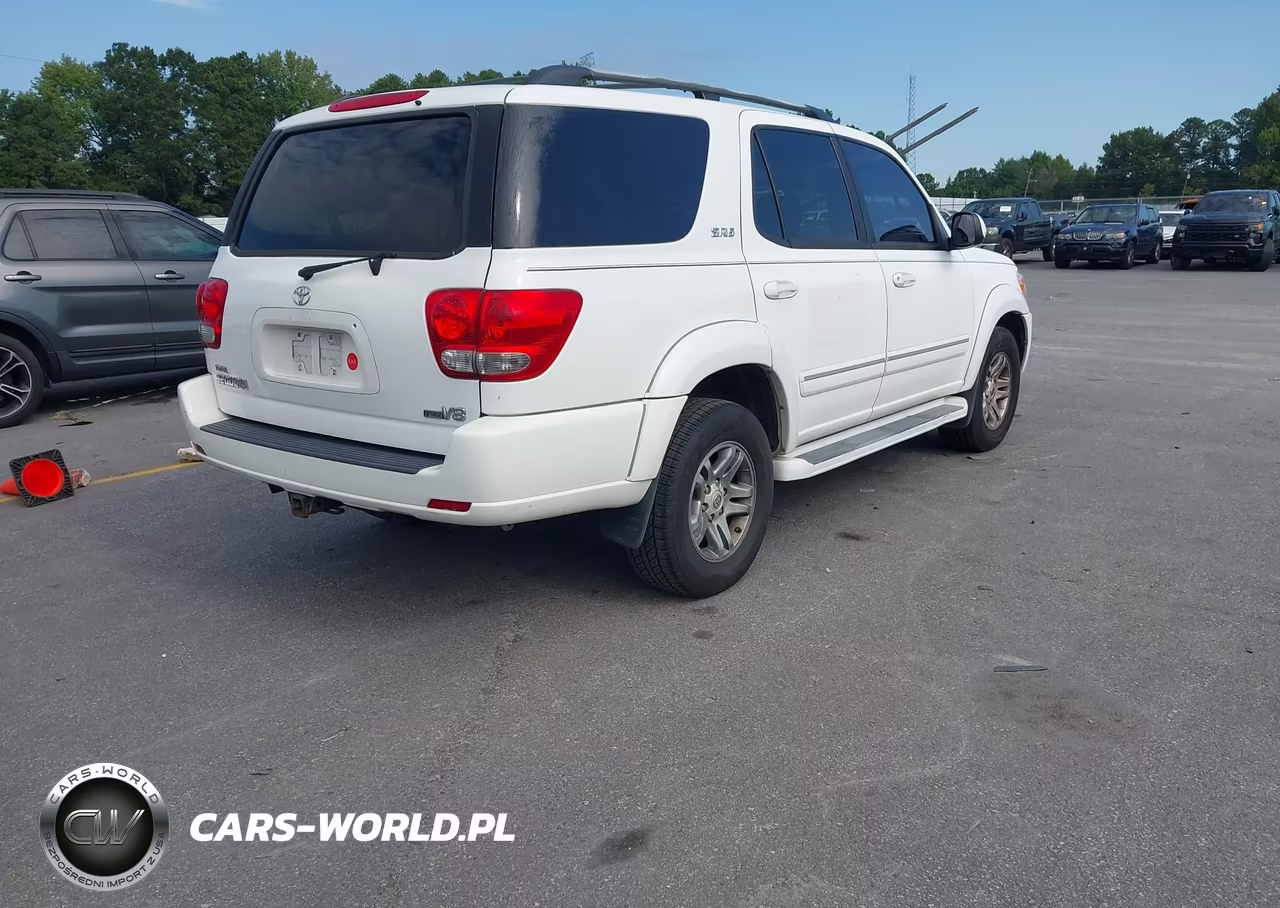 2007 Toyota Sequoia Sr5 VIN:5TDZT34A37S288607 - 4