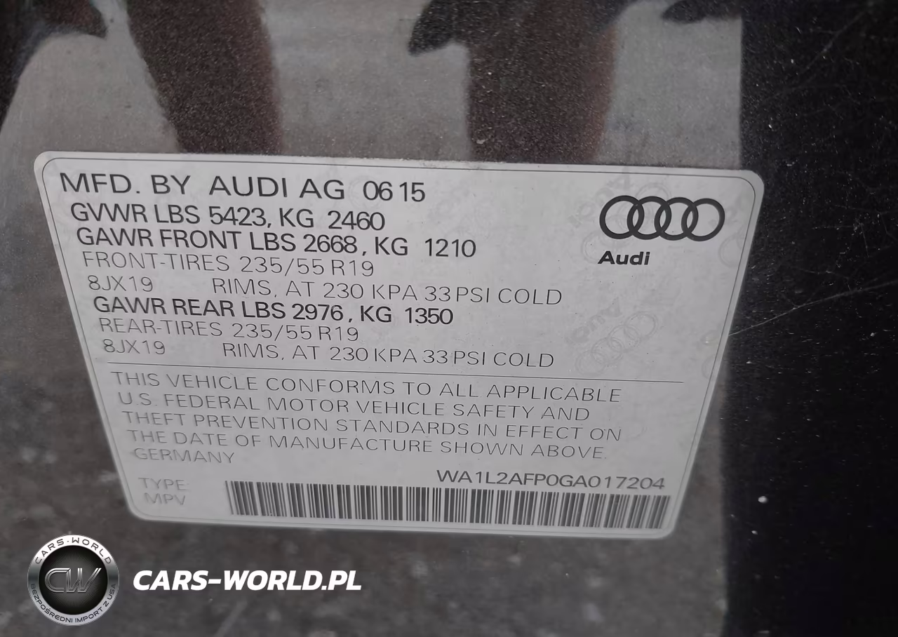 2016 Audi Q5 2.0T Premium VIN:WA1L2AFP0GA017204 - 9