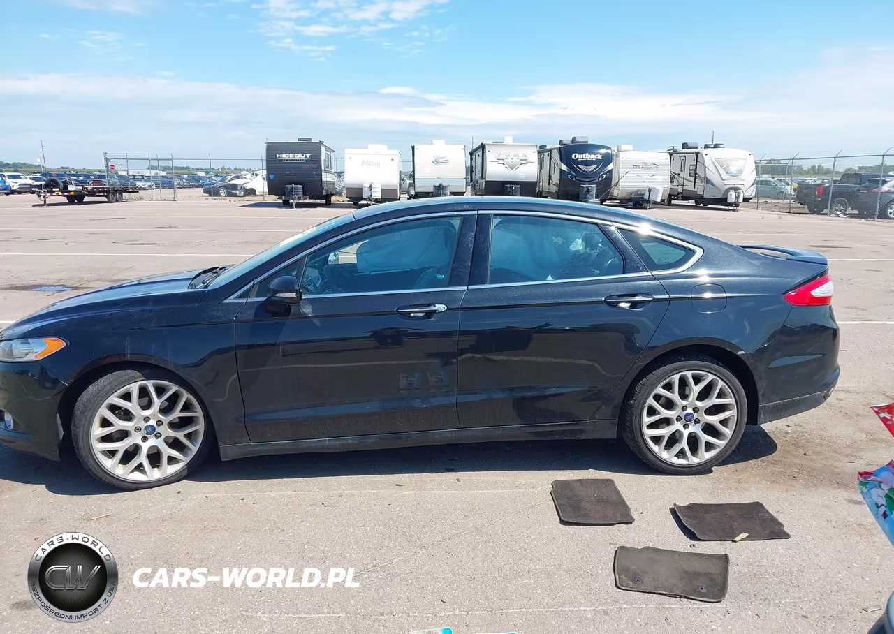 2014 Ford Fusion Titanium VIN:3FA6P0K91ER312696 - 14