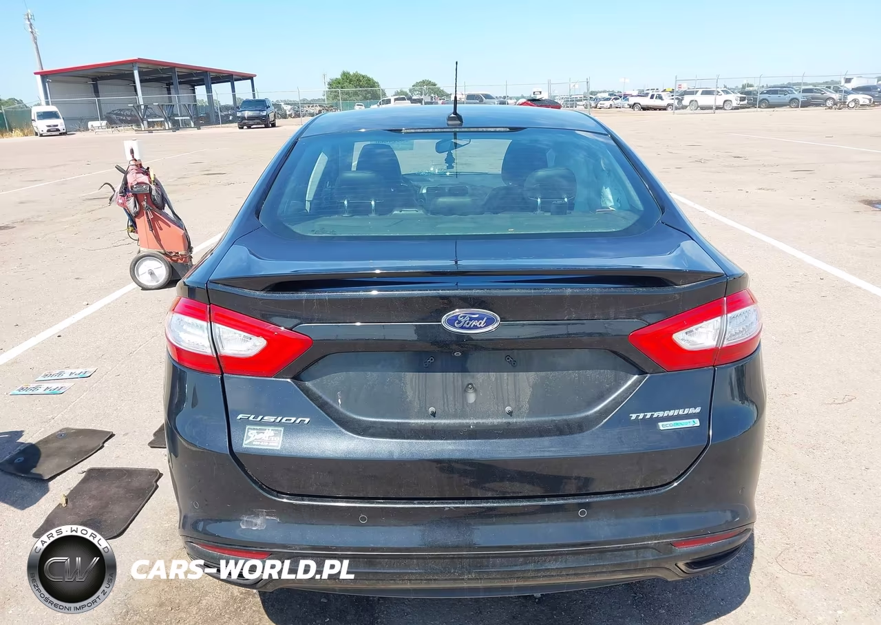 2014 Ford Fusion Titanium VIN:3FA6P0K91ER312696 - 16