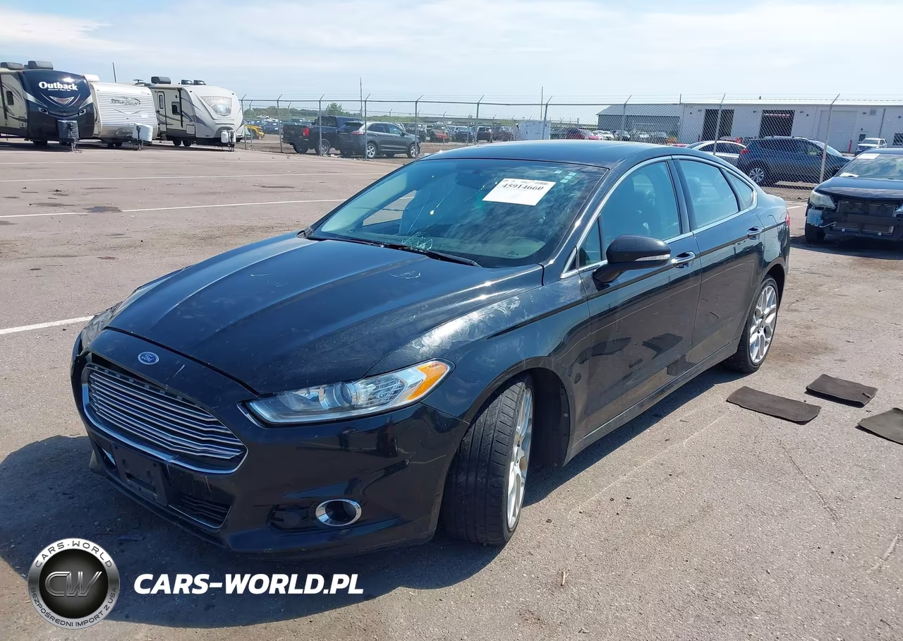 2014 Ford Fusion Titanium VIN:3FA6P0K91ER312696 - 2