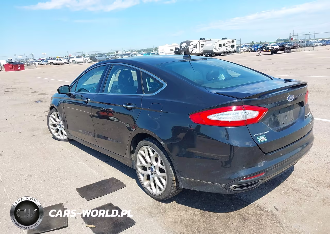 2014 Ford Fusion Titanium VIN:3FA6P0K91ER312696 - 3