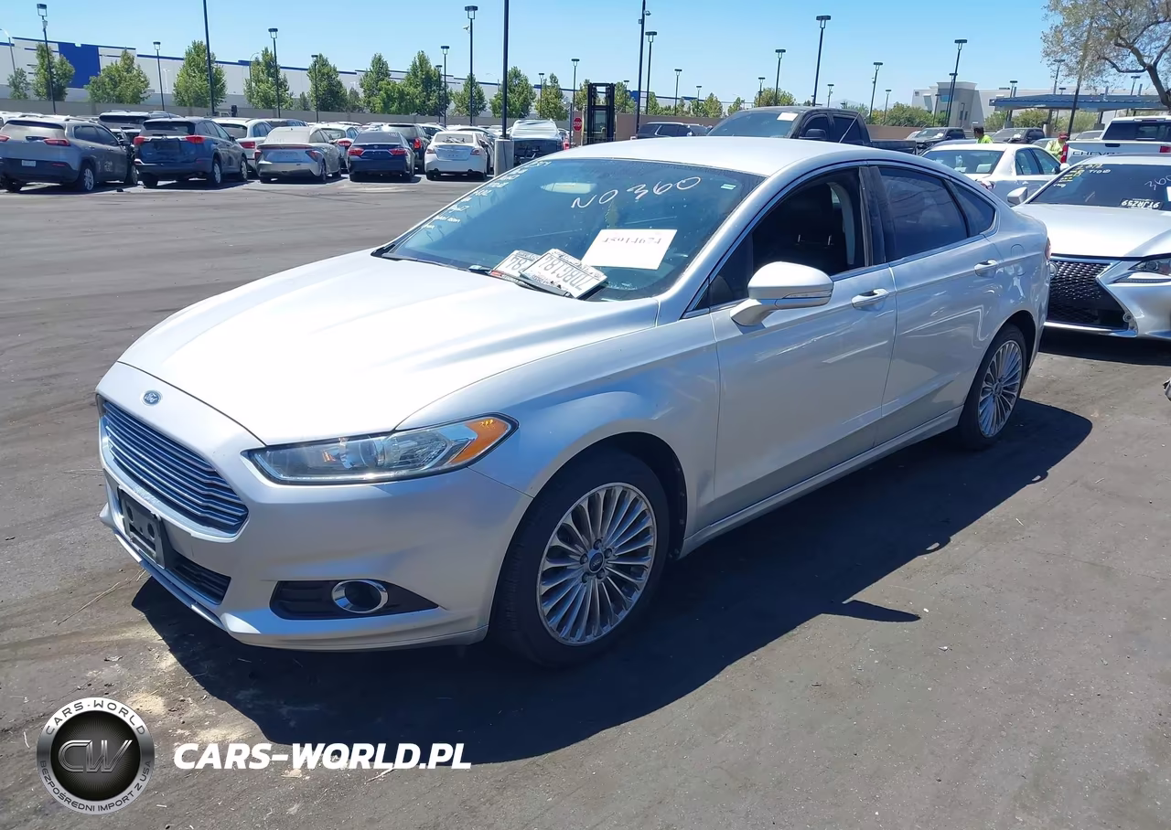2013 Ford Fusion Titanium VIN:3FA6P0K98DR223383 - 2