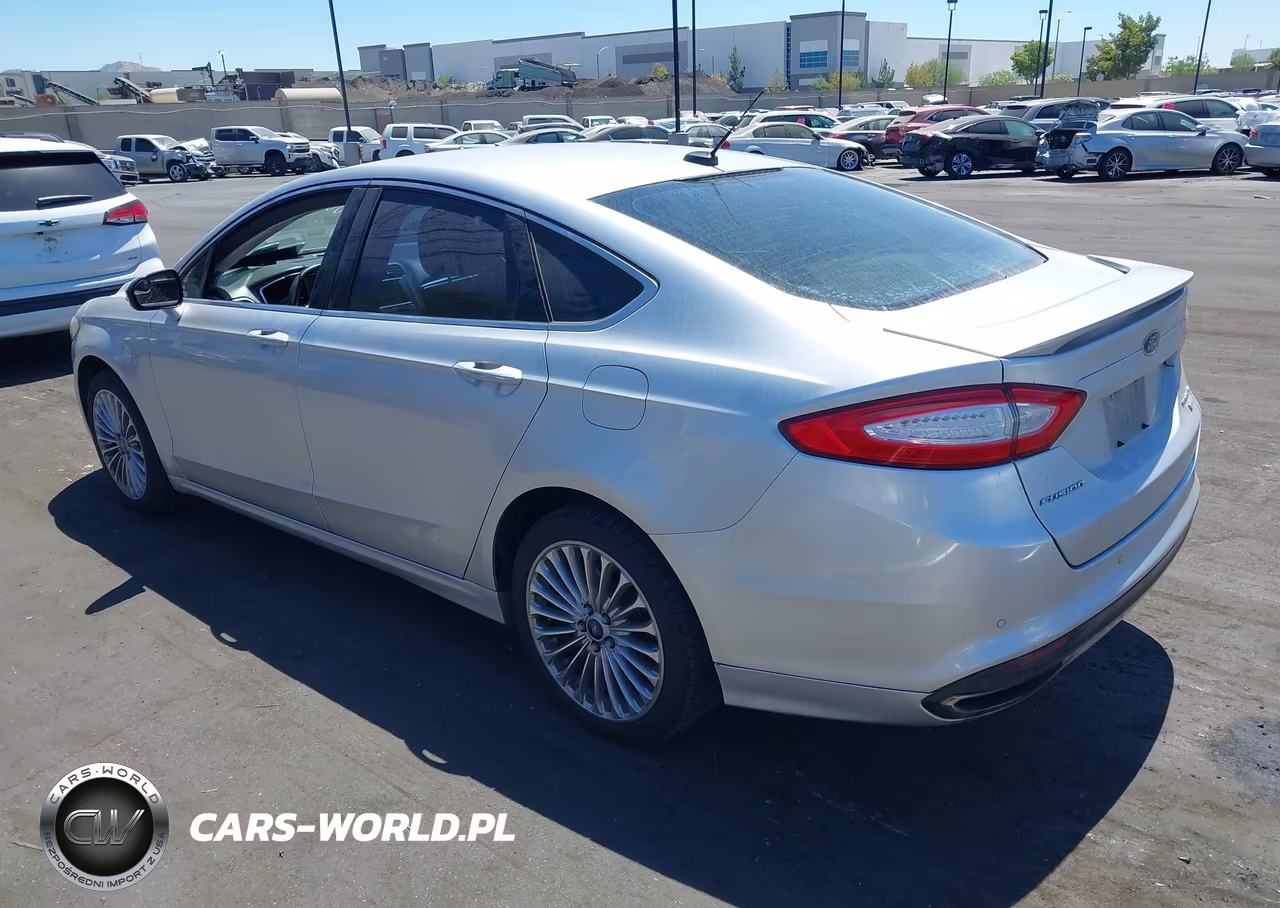 2013 Ford Fusion Titanium VIN:3FA6P0K98DR223383 - 3