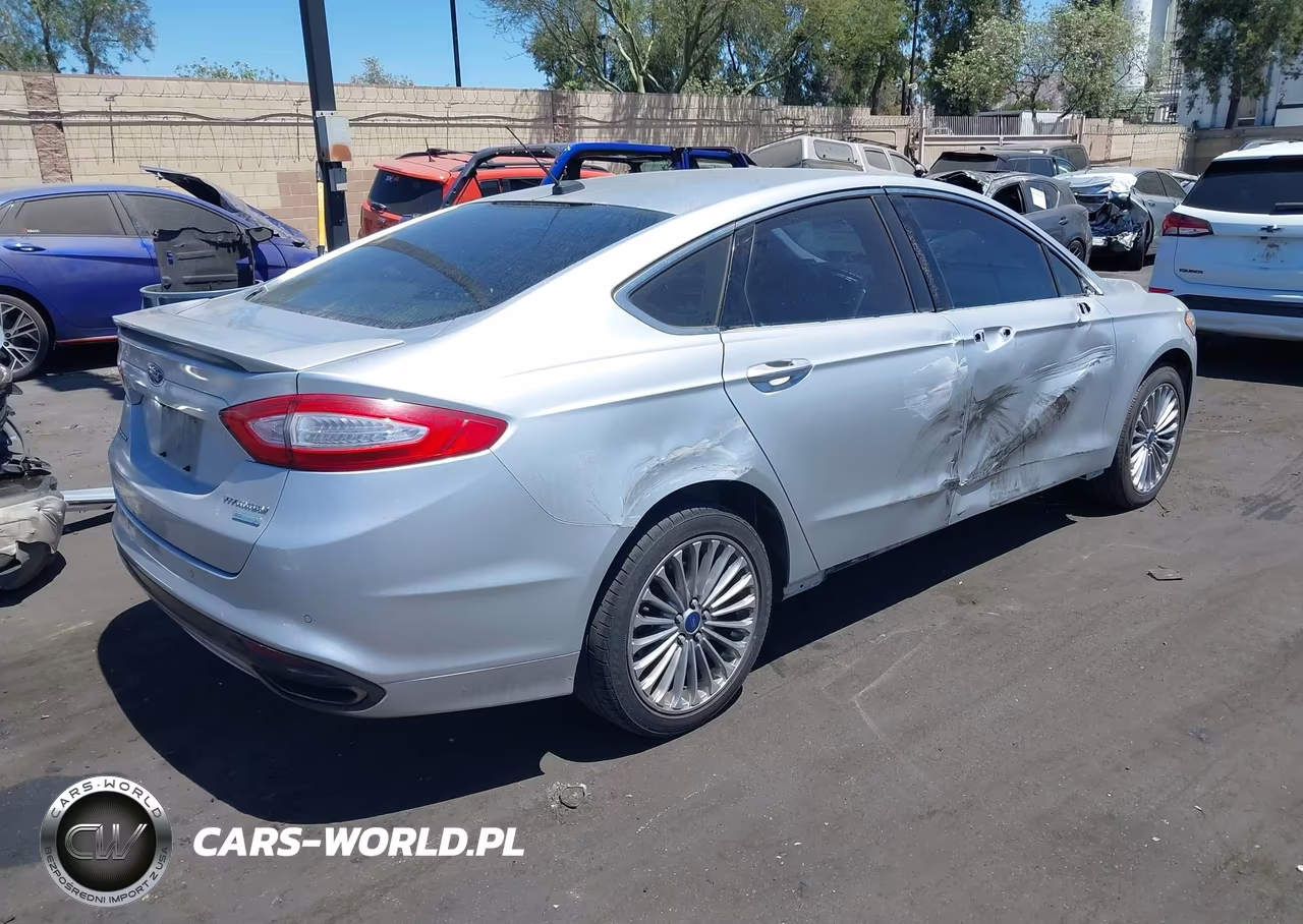 2013 Ford Fusion Titanium VIN:3FA6P0K98DR223383 - 4