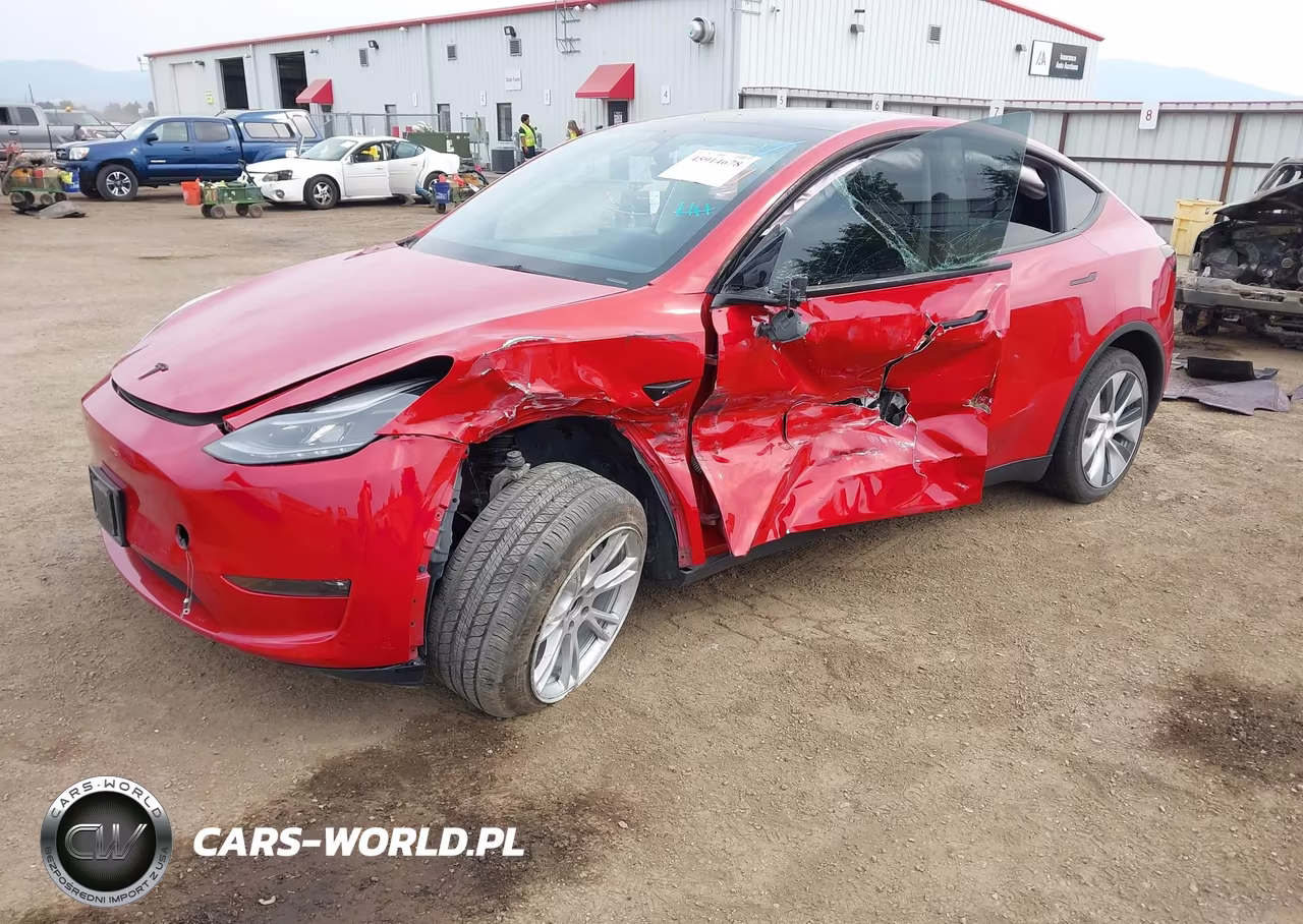 2023 Tesla Model Y Awd-Long Range Dual Motor All-Wheel Drive VIN:7SAYGDEE6PF741651 - 2