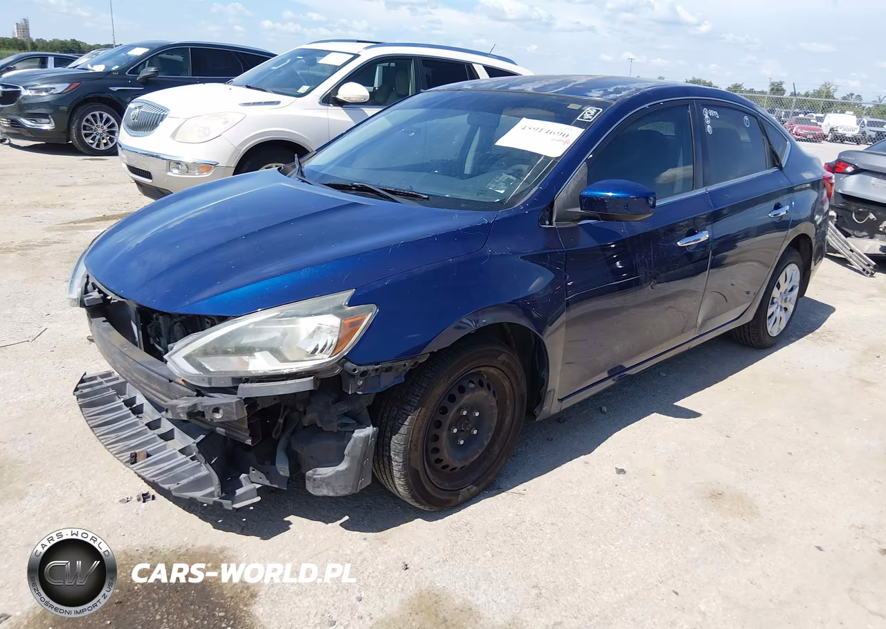 2016 Nissan Sentra S VIN:3N1AB7AP5GY228873 - 2