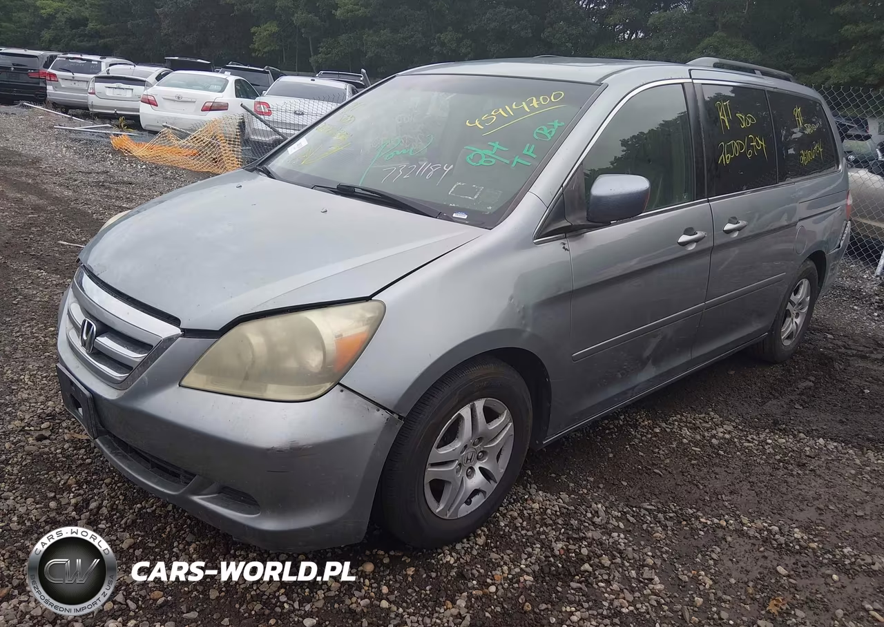 2006 Honda Odyssey Ex-L VIN:5FNRL38716B001590 - 2