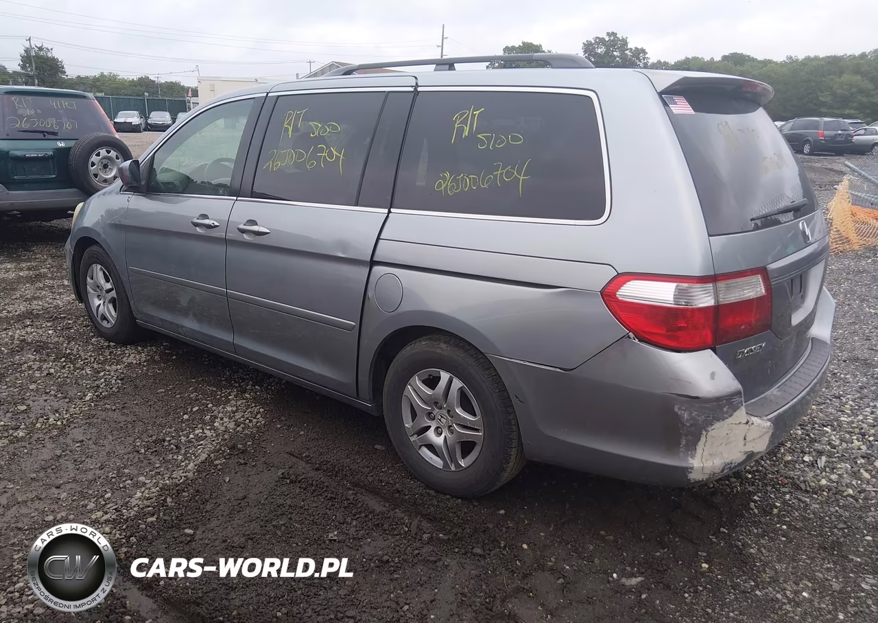 2006 Honda Odyssey Ex-L VIN:5FNRL38716B001590 - 3