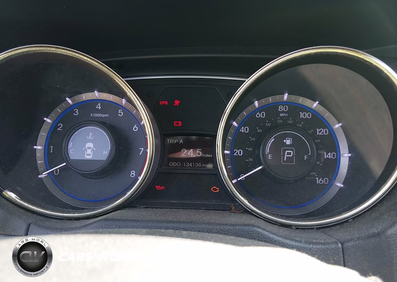 2013 Hyundai Sonata Gls VIN:5NPEB4AC3DH711409 - 7