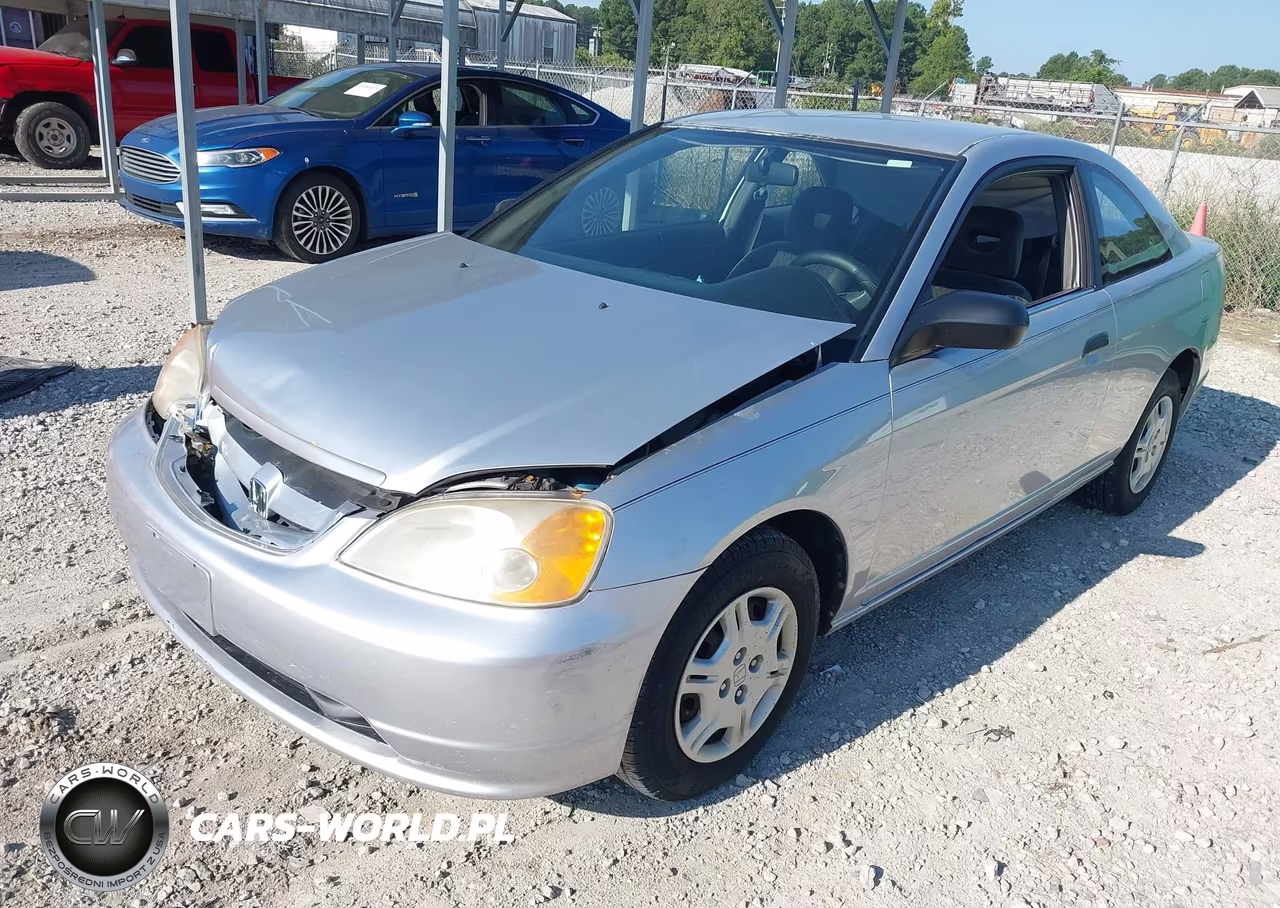 2001 Honda Civic Lx VIN:1HGEM22521L088923 - 2