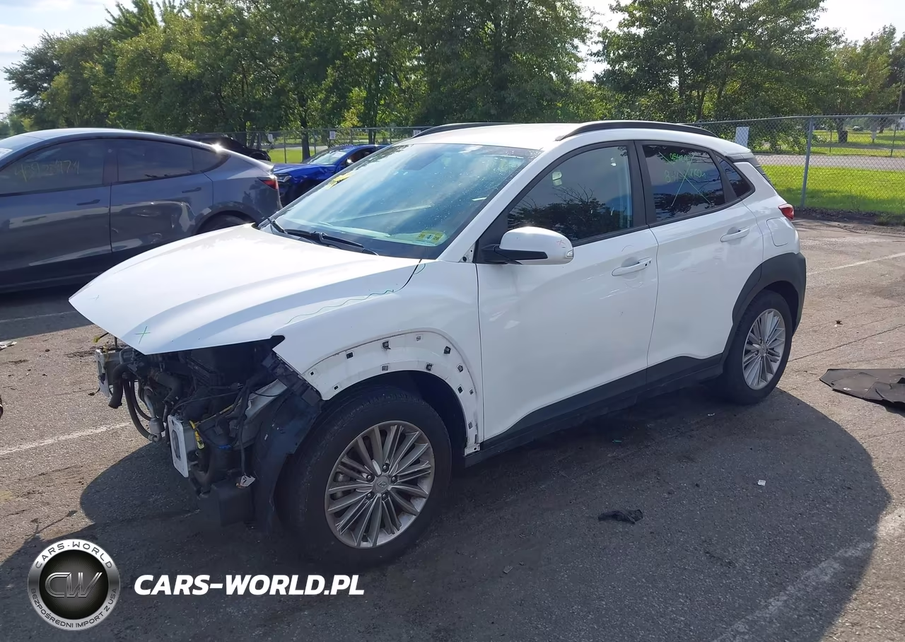2021 Hyundai Kona Sel VIN:KM8K2CAAXMU747823 - 2